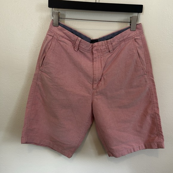 J. Crew Other - J Crew Mens Size W32 Pink Chino‎ Shorts Casual Preppy Golf Thin Lightweight